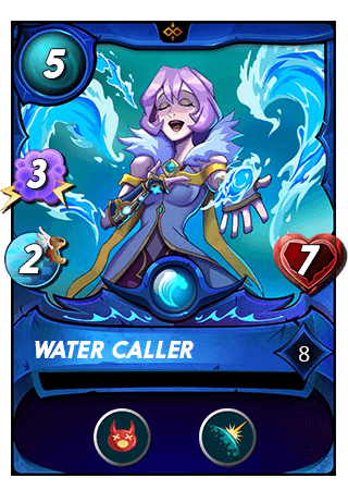 The Water Caller card