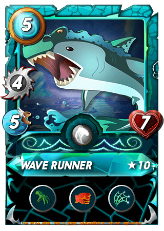 The Wave Runner card