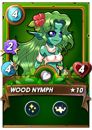 The Wood Nymph card