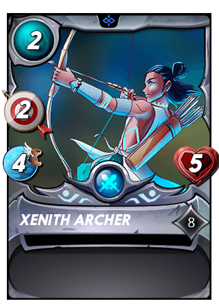 The Xenith Archer card
