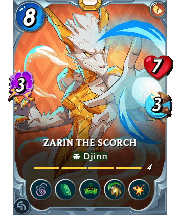 The Zarin the Scorch card