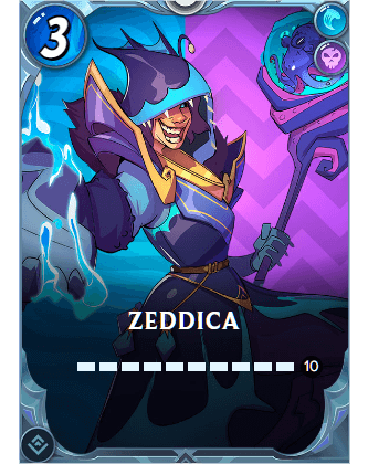 The Zeddica card